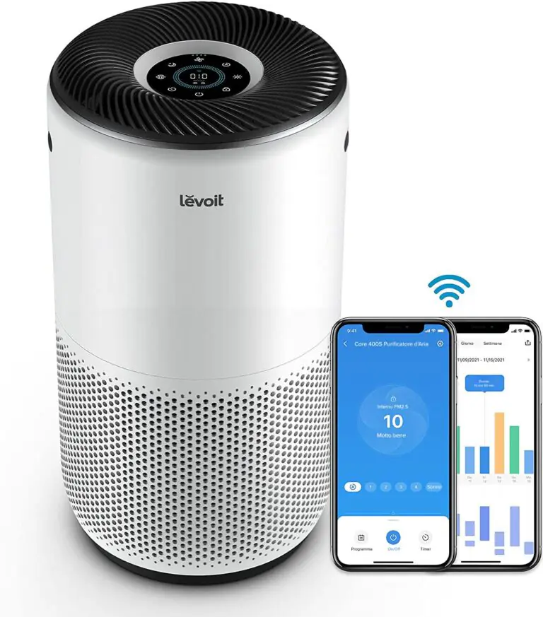 Purificatore d’aria Levoit con App e Alexa, doppio lo sconto