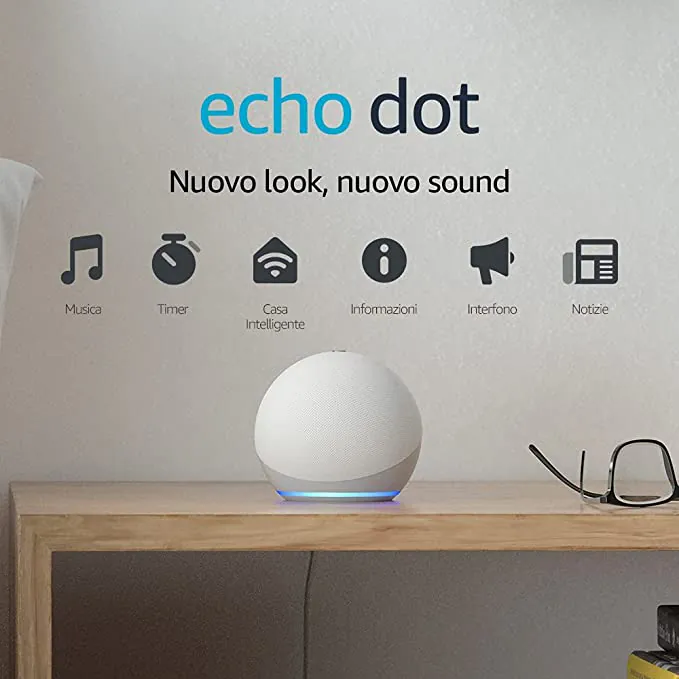 Echo Dot di quarta generazione con Alexa a metà prezzo su Amazon
