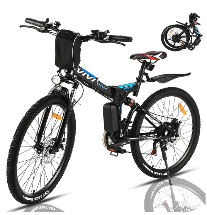 Bici elettrica, mountain bike spettacolare: coupon per lo sconto su Amazon