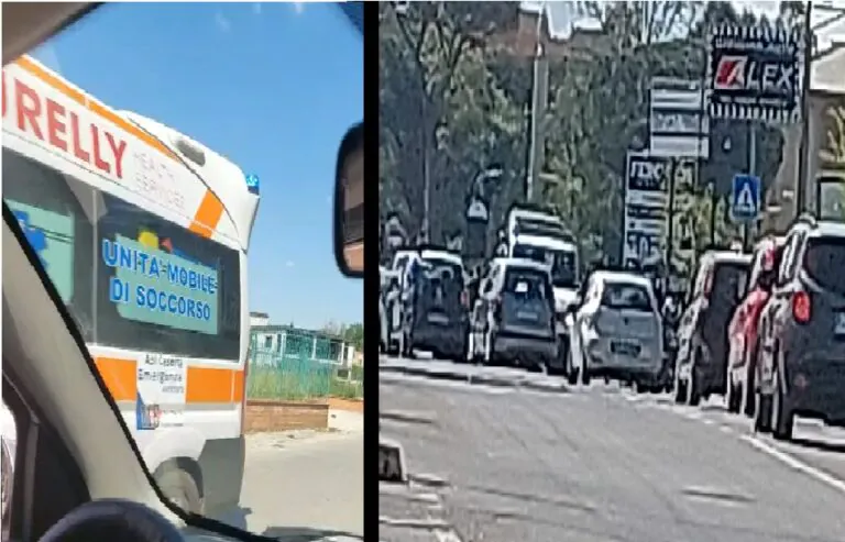 Travolto in scooter davanti all’autolavaggio, dramma in strada. FOTO