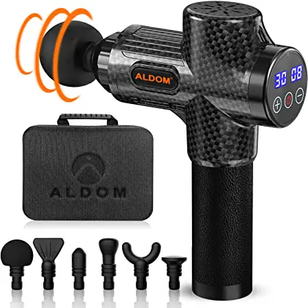 Aldom Pistola Massaggiante con 6 testine al 25% di sconto.