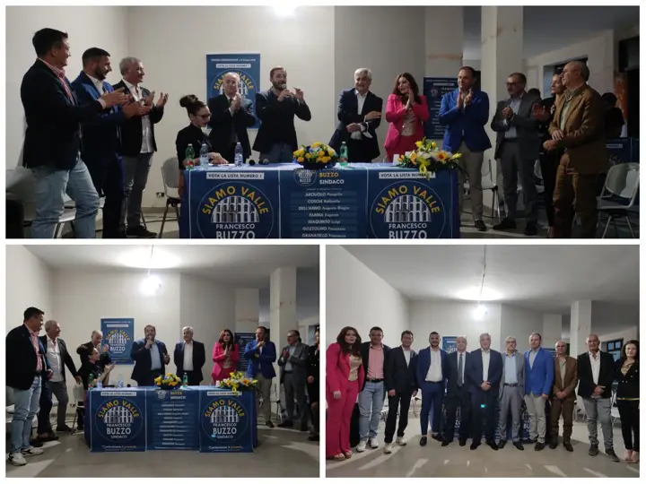 Siamo (tutta) Valle: big politici e sindaci della zona in campo con Buzzo
