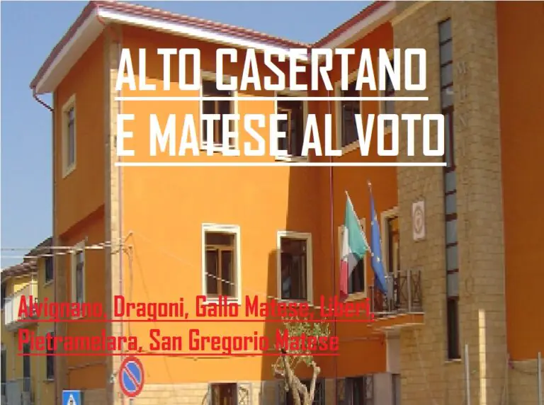 Alto Casertano e Matese al voto: risultati e nuovi sindaci dei 6 Comuni