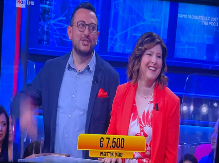 Coppia casertana protagonista a “I soliti ignoti”: ecco come è andata