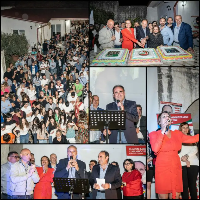 Grande pubblico per la presentazione della lista Portico Rinasce