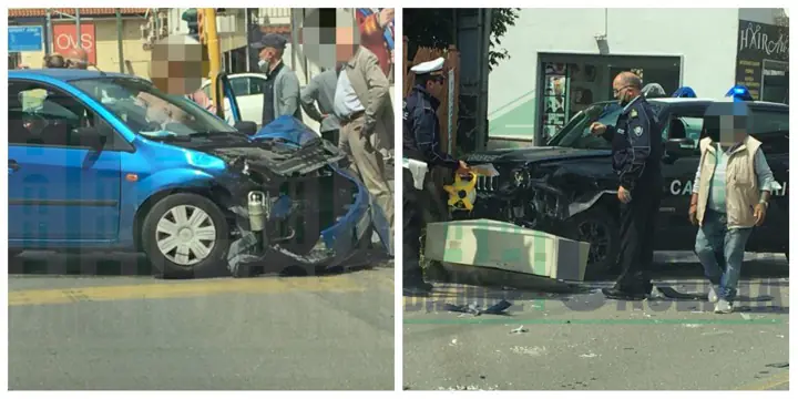 Incidente choc sull’Appia: coinvolta la Jeep dei carabinieri