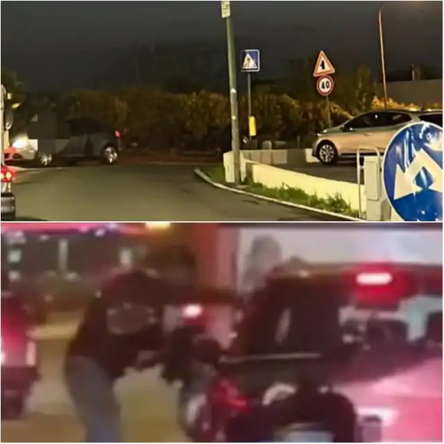 Non gli danno precedenza, 4 scendono dalle auto e si picchiano