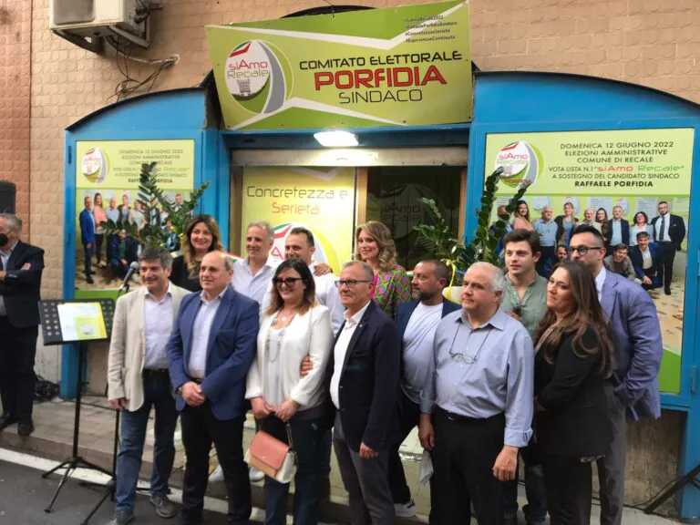 Inaugurato il comitato della lista Siamo Recale