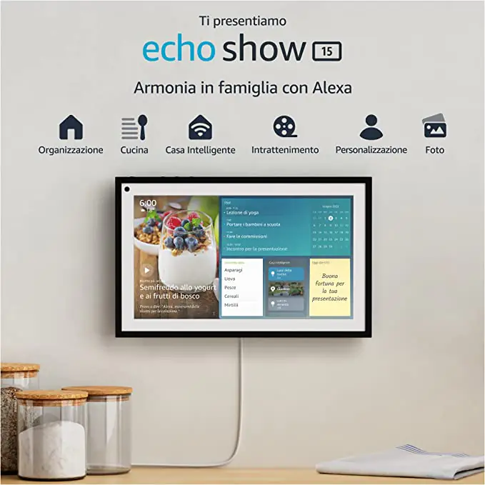 Echo Show 15, il TOP per la tua casa
