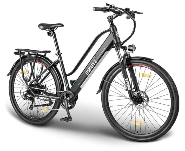 Bici elettrica Eskute spettacolare: coupon sconto di 100 euro su Amazon
