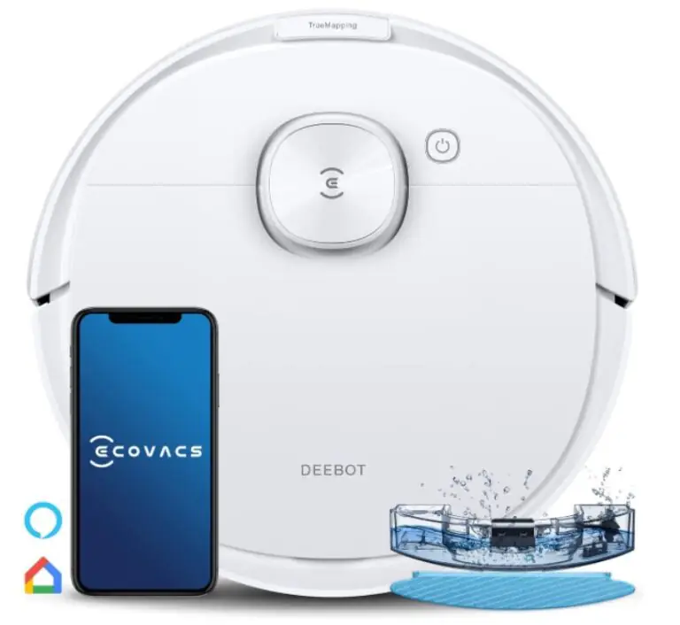 Aspirapolvere robot Ecovacs 2 in 1: Amazon ti regala sconto di 100 euro