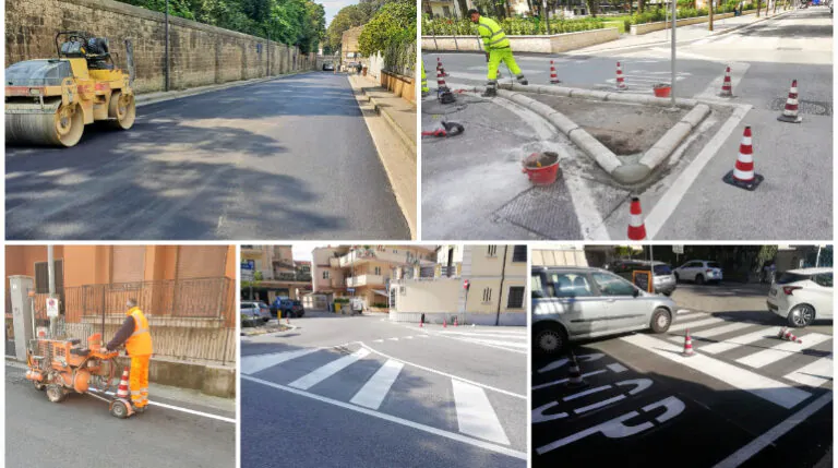 Lavori alle strade: novità per marciapiedi, segnaletica e barriere architettoniche