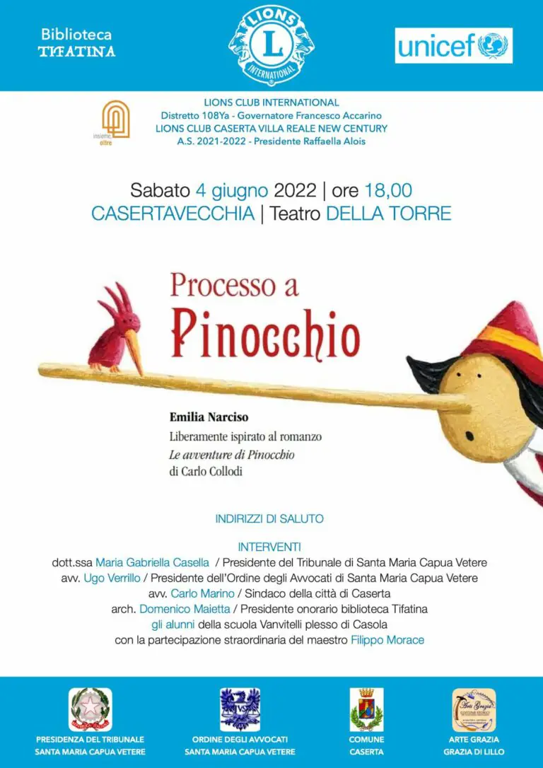 Lions Club porta in scena: ‘Processo a Pinocchio’