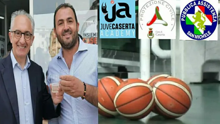 Juvecaserta Academy, Protezione civile e San Michele Onlus siglano accordo per i playoff