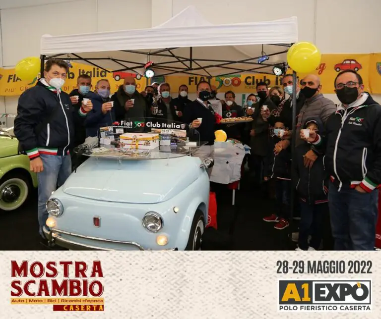 Caserta capitale dei veicoli d’epoca: al Polo Fieristico A1Expò torna Mostra Scambio