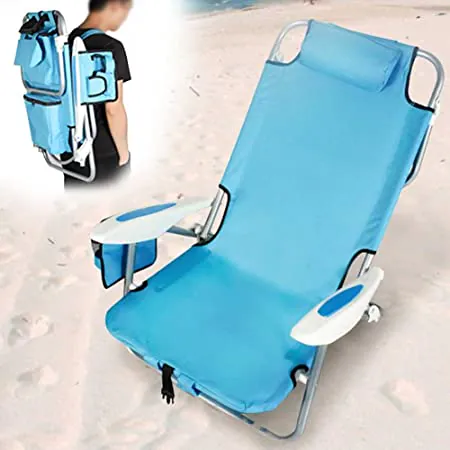 Spiaggina pieghevole portatile su Amazon ad un prezzo imparagonabile