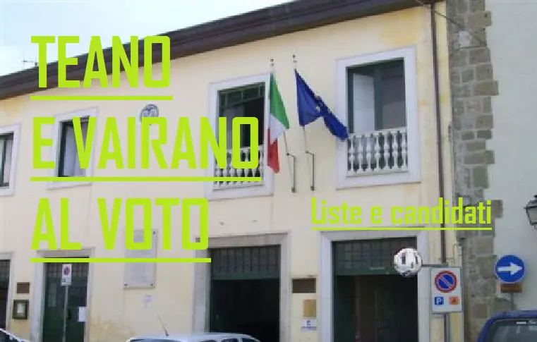 Teano e Vairano al voto: i risultati e i nuovi sindaci dei due Comuni