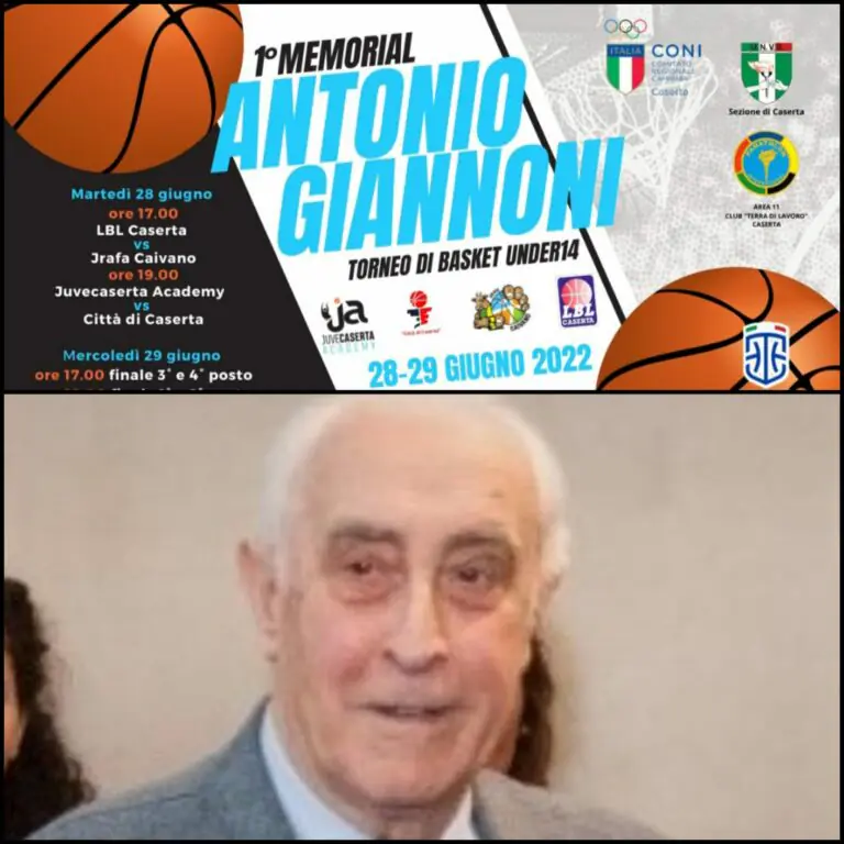 Primo Memorial Giannoni: quadrangolare di basket under 14