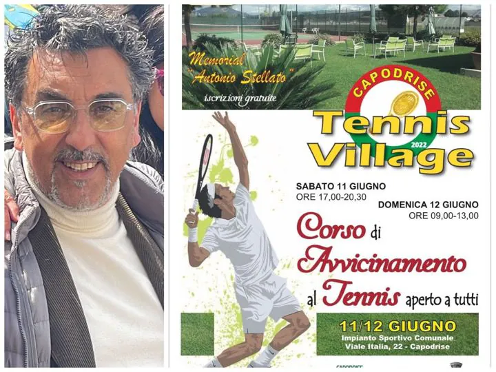 “Corso di avvicinamento al tennis”: l’evento sportivo firmato dall’assessore Cecere