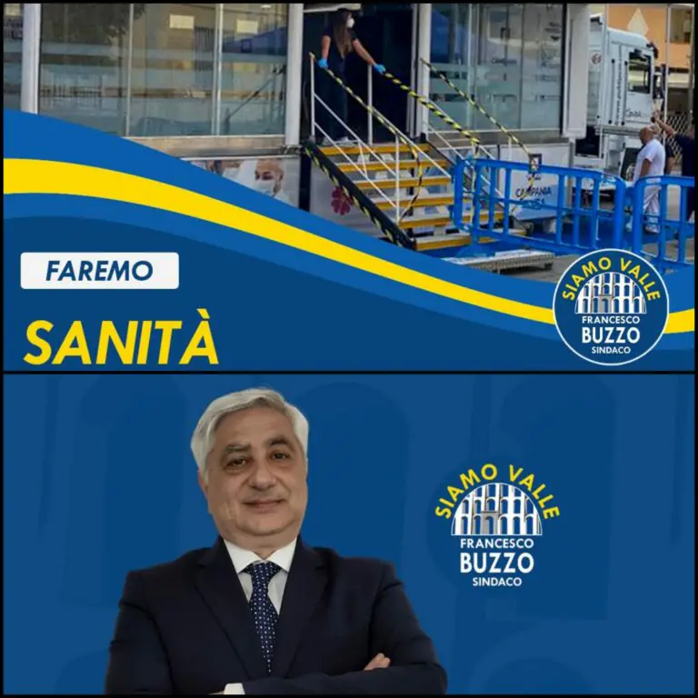 ‘Siamo Valle’, presentato il primo punto del programma: organizzazione della Sanità
