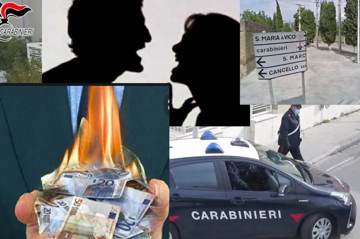 Minaccia di scannare moglie e fa videochiamata mentre brucia banconote: scatta ordinanza