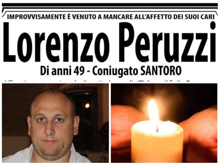 Muore appena rientrato dal lavoro a 49 anni, festa di piazza annullata