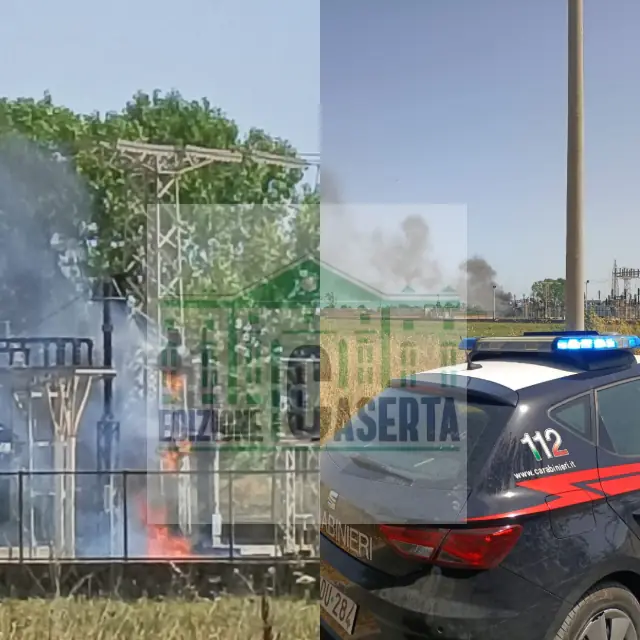 Boato nel rione, poi le fiamme: scoppia centrale, tutti al buio. Foto
