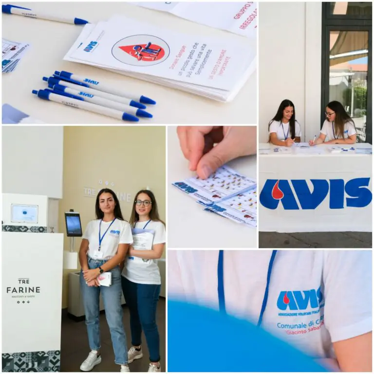 ‘Tre Farine’ al fianco di Avis per la Giornata mondiale del donatore di sangue