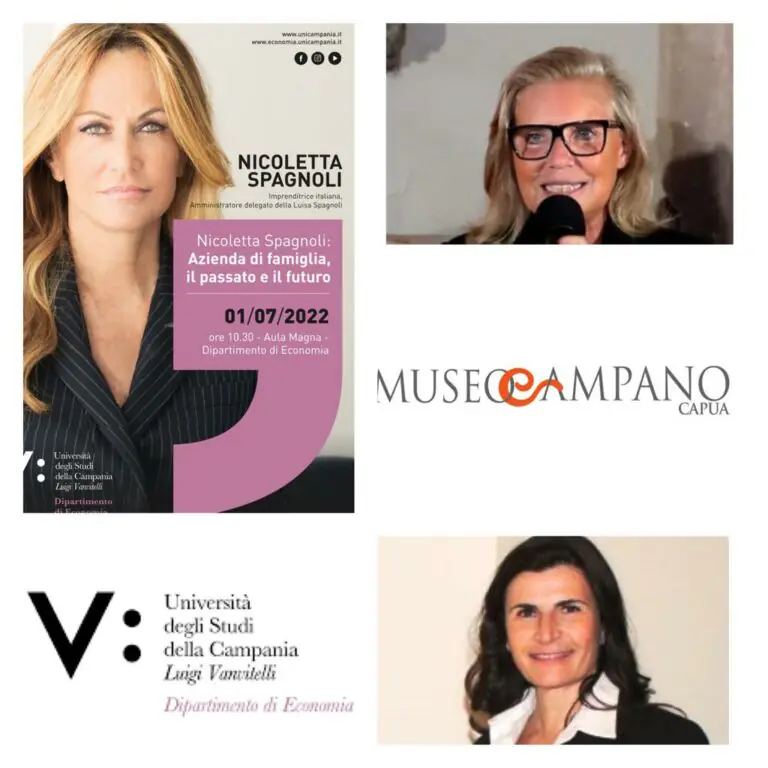 Museo campano e Facoltà di Economia insieme per la graduation day e la Lectio della Spagnoli