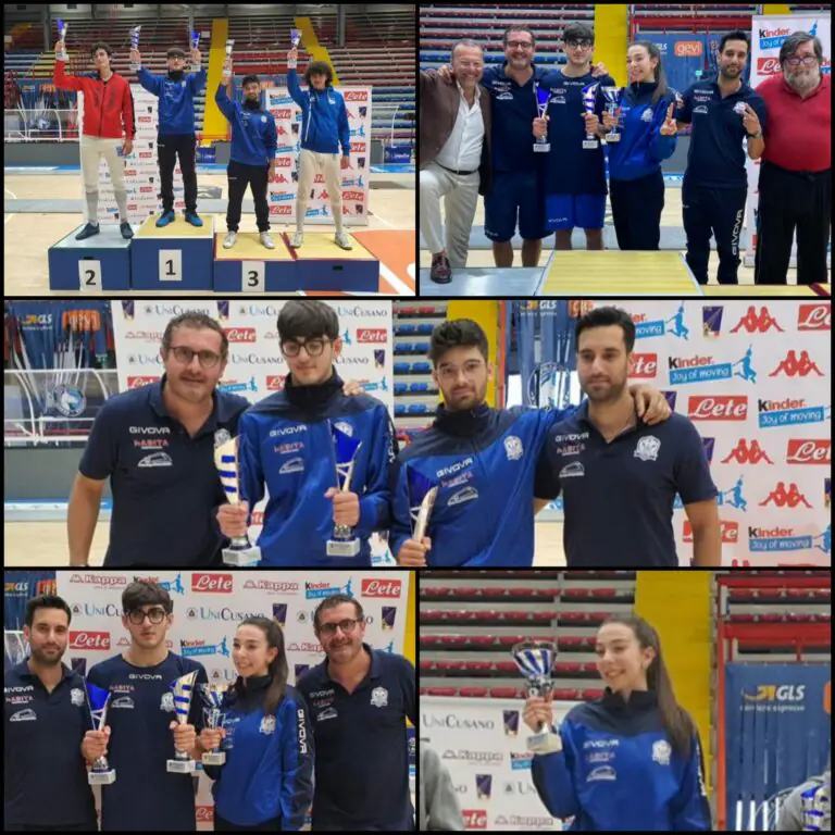 Scherma, campionati regionali: gli allievi di Renzulli conquistano il podio