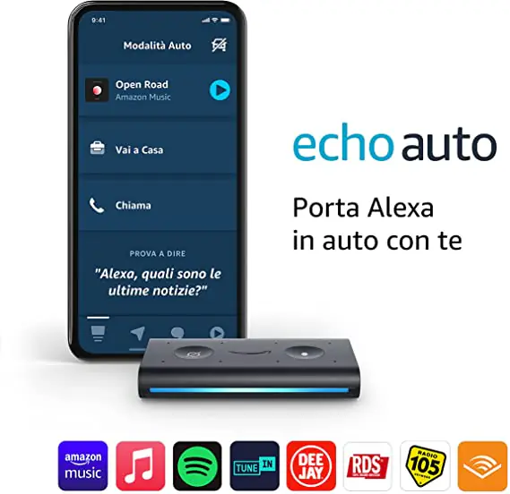 Echo Auto: offertona su Amazon a soli 46 euro