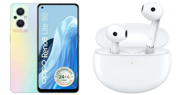OPPO Reno 8 Lite: in offerta con le cuffie Enco