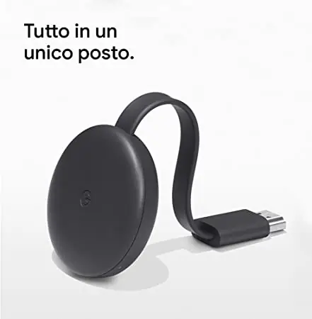 Google Chromecast: tutto in un unico posto, scontato del 36%