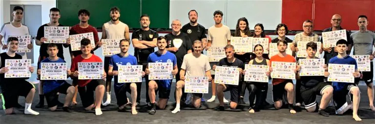 World Krav Maga Association : terminato il primo stage