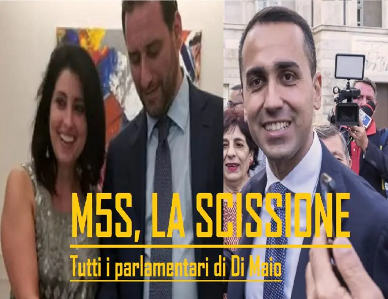 Di Maio lascia M5S e fonda nuovo partito con 46 parlamentari: c’è la coppia casertana