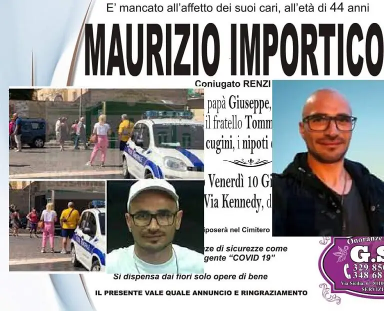 Venditore morto alla Festa, l’ultimo abbraccio a Maurizio
