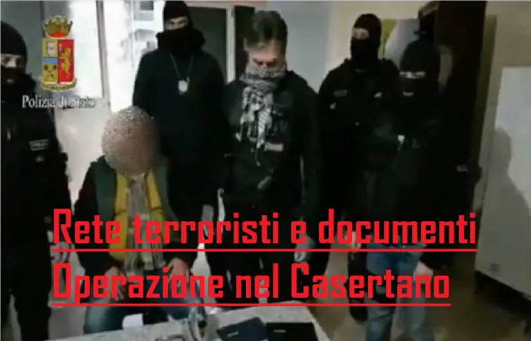 Documenti falsi per terroristi, blitz Digos nel Casertano dopo attentato: 4 arresti