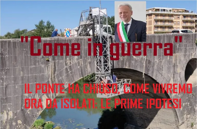 Ponte chiuso a tutti, le prime alternative: “Siamo in guerra, è emergenza nazionale”