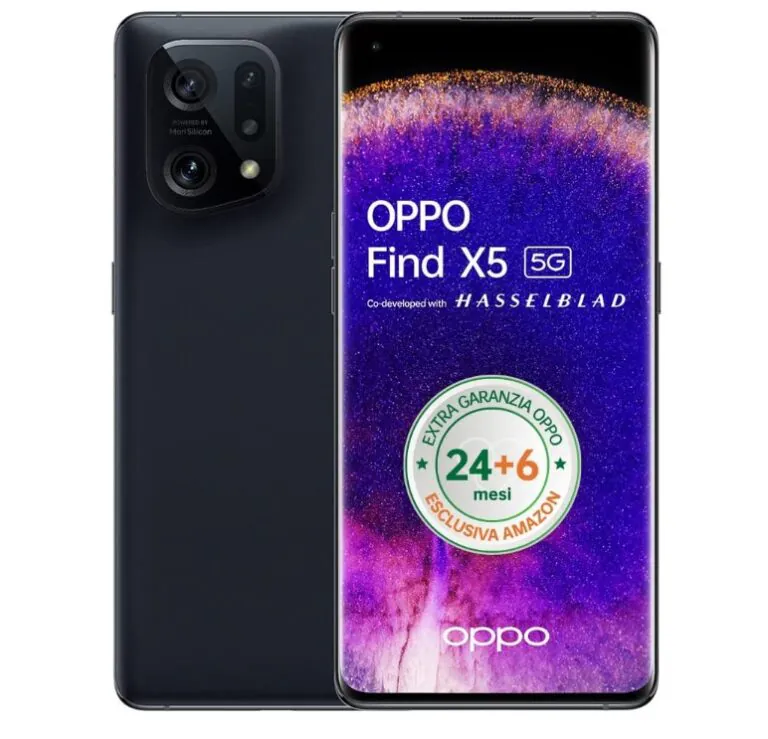 OPPO Find X5 5G, crolla il prezzo su Amazon: tuo con 200€ di sconto