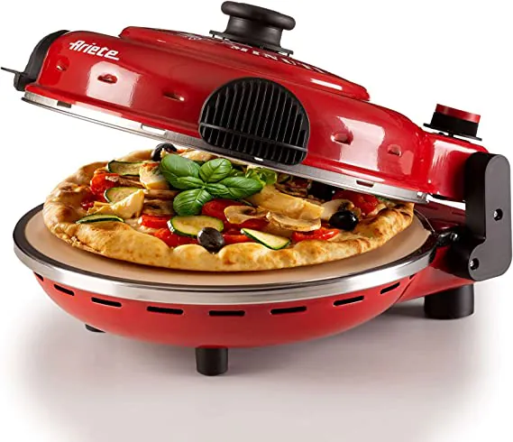 Pizza in 4 minuti: eccellente forno Ariete da portare ovunque