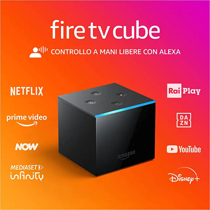 Fire TV Cube: sensazionale con Alexa integrato a prezzo regalo (-38%)