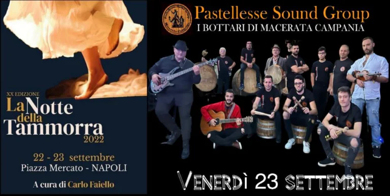 I Pastellesse Sound Group alla Notte della Tammorra