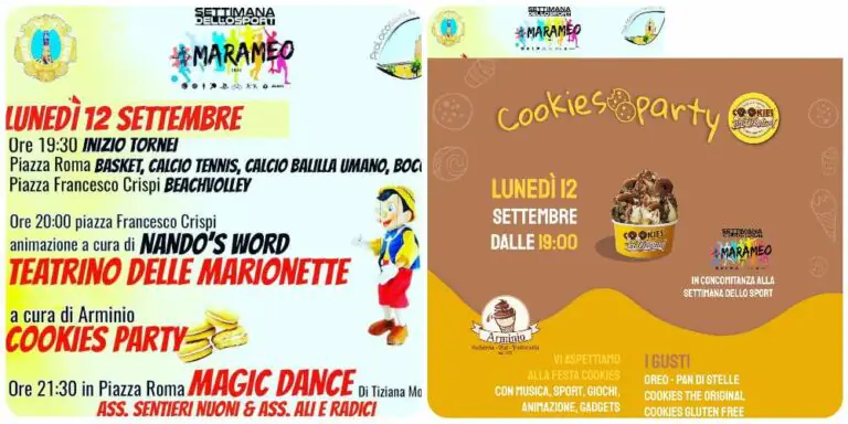‘Cookies party’ della Pasticceria Arminio in occasione della settimana dello Sport
