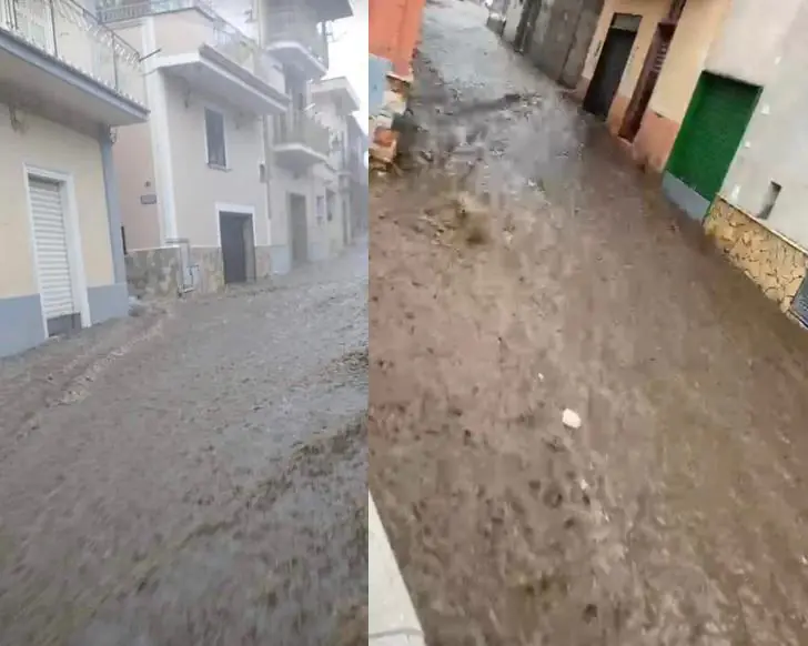 Fiume di fango semina lo scompiglio: città in ginocchio. Disagi su tutto il territorio
