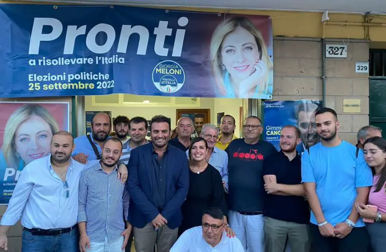 Cangiano (Fratelli d’Italia): «Casal di Principe ha bisogno di riscatto, oggi abbiamo la possibilità di riscrivere la storia»
