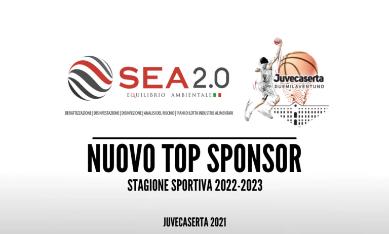 Nuovo top sponsor per la Juvecaserta: accordo con una grande azienda