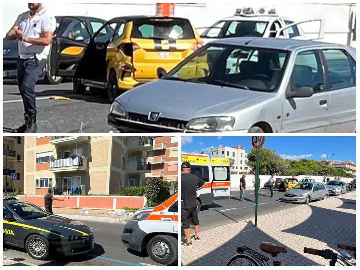 Si ribalta mini car dopo impatto: grave minorenne portato via in elicottero