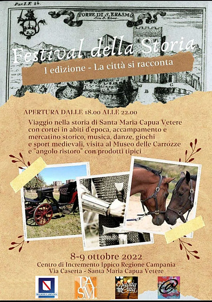 Tutto pronto per il primo Festival della Storia: appuntamento l’8 e 9 ottobre