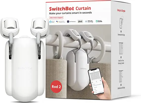 SwitchBot Curtain Rod compatibile con Alexa a prezzo straordinario