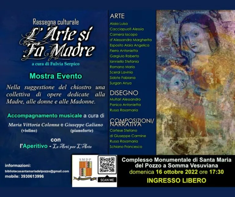 “L’Arte si fa Madre”: a Somma Vesuviana la mostra collettiva dedicata alle donne